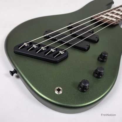 Dingwall Dingwall Super P 5-String Bass Olivine Metallic Matte Wenge Neck - 8.32lbs #8156