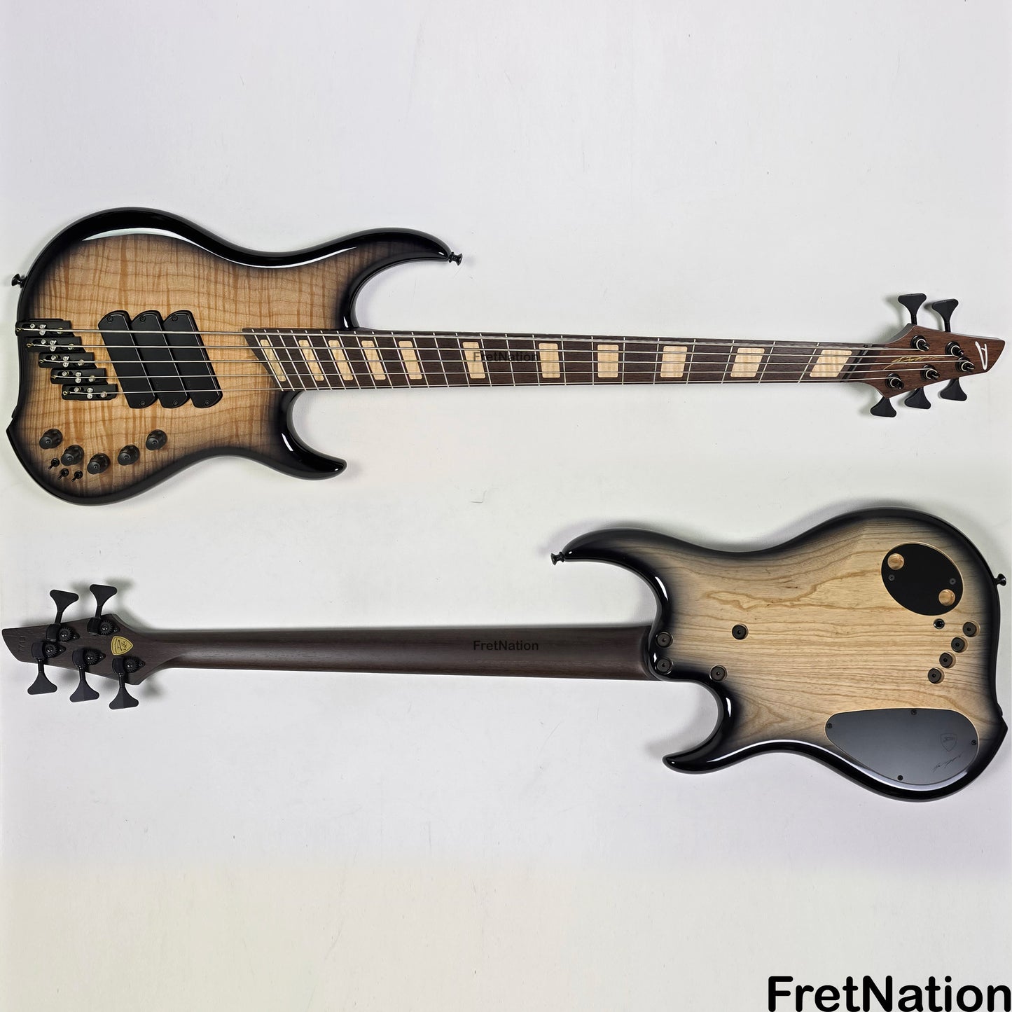 Dingwall Dingwall Z3 Custom 5-String Bass BlackBurst 8.98lbs #7713