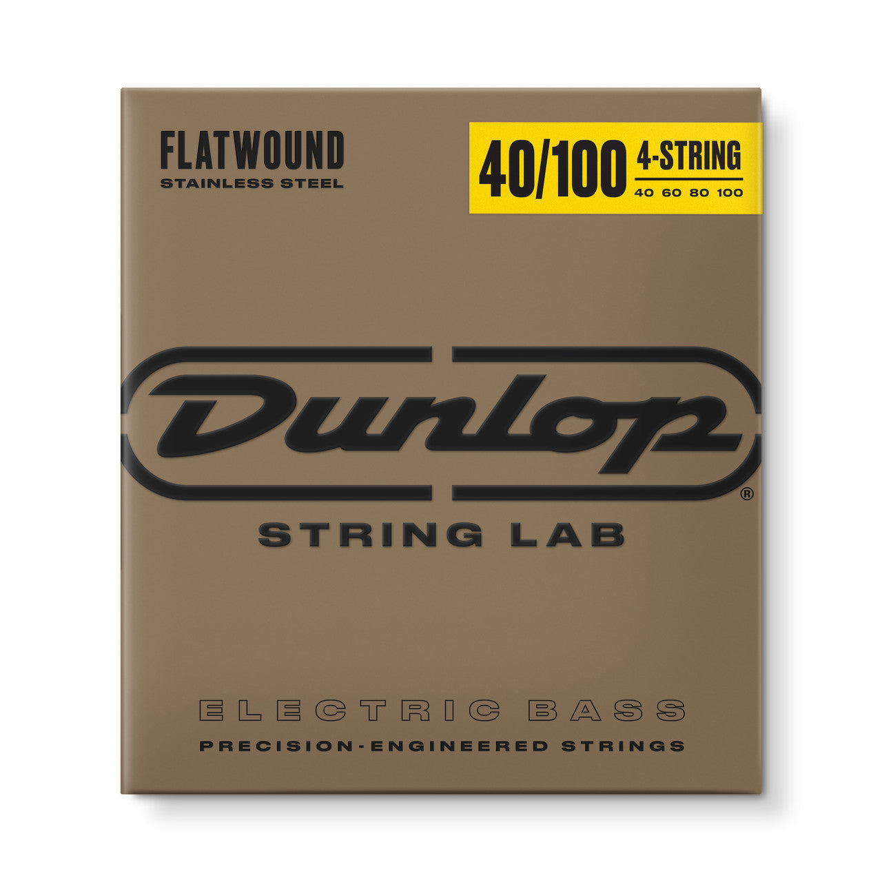 Jim Dunlop Dunlop Flatwound Electric Bass Strings Long Scale Set - 4-String 40-100 DBFS40100