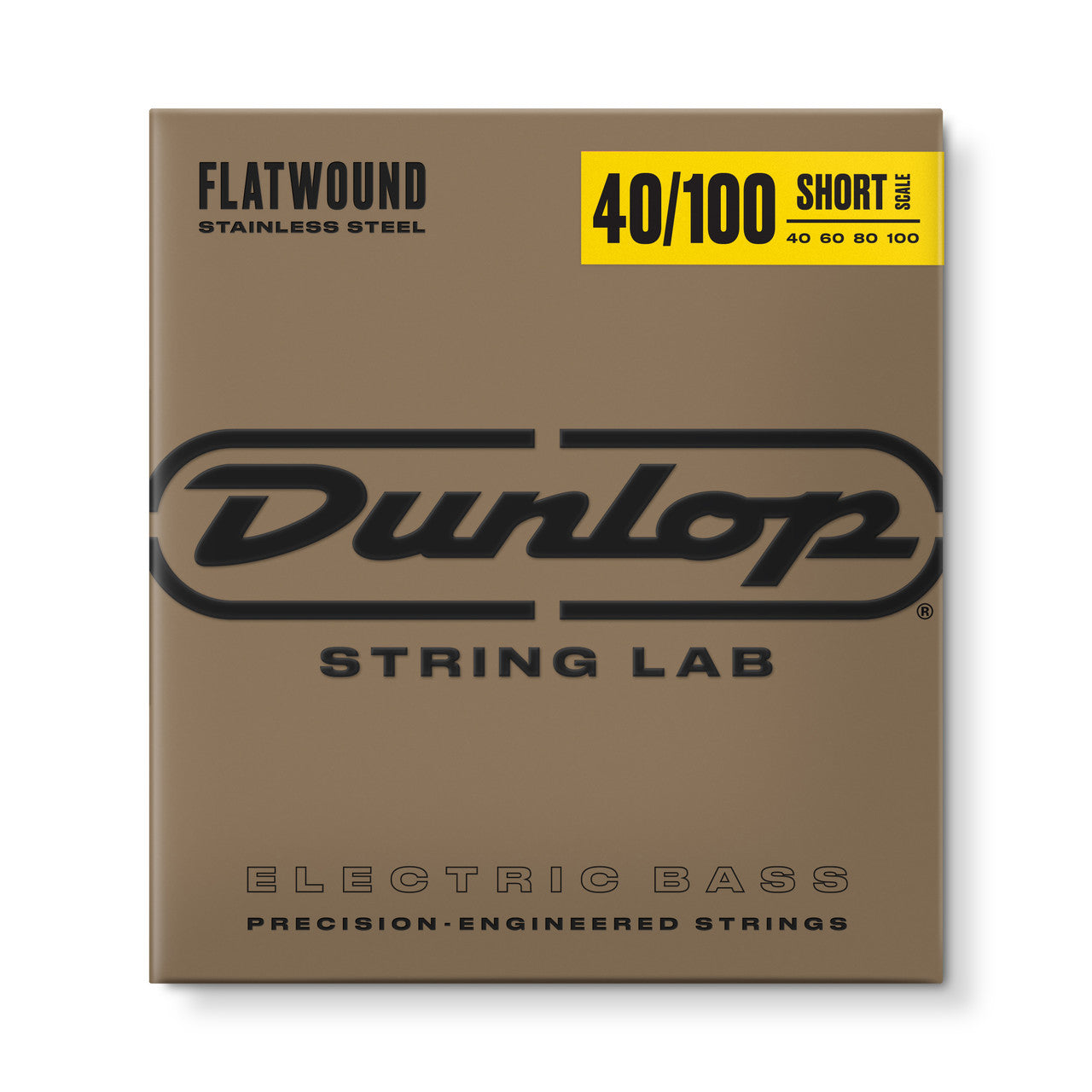 Jim Dunlop Dunlop Flatwound Electric Bass Strings Short Scale Set - 4-String 40-100 DBFS40100S