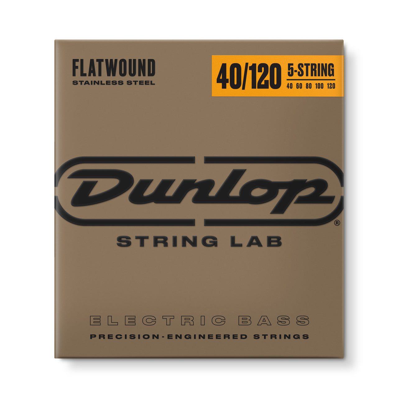 Jim Dunlop Dunlop Flatwound Electric Bass Strings Long Scale Set - 5-String 40-120 DBFS40120