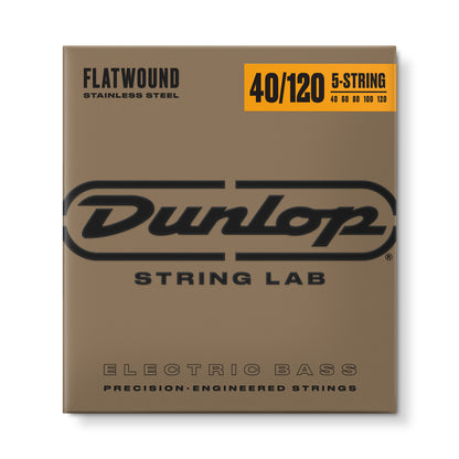 Jim Dunlop Dunlop Flatwound Electric Bass Strings Long Scale Set - 5-String 40-120 DBFS40120