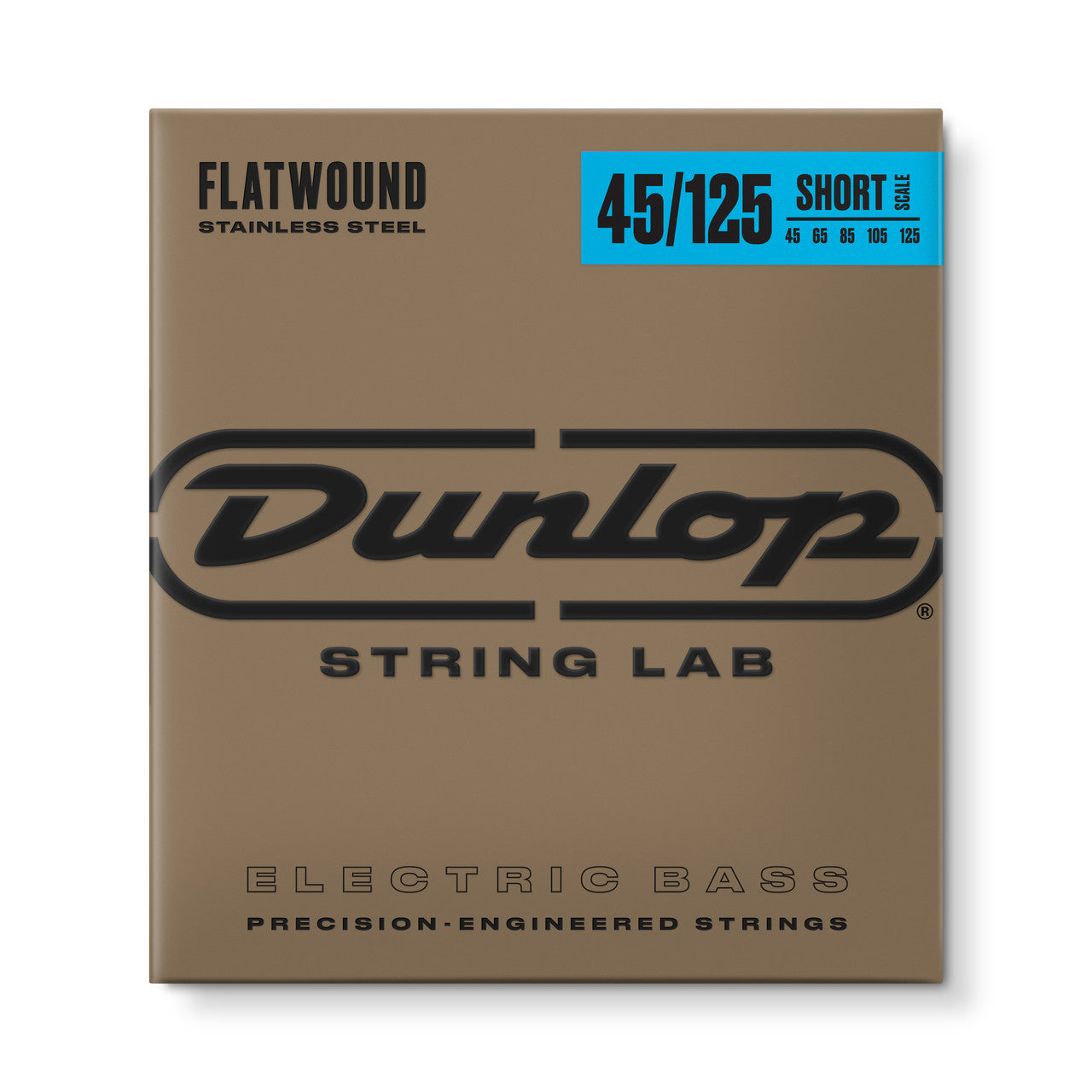 Jim Dunlop Dunlop Flatwound Electric Bass Strings Short Scale Set - 5-String 45-125 DBFS45125S