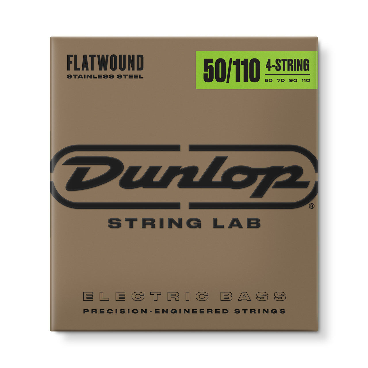 Jim Dunlop Dunlop Flatwound Electric Bass Strings Long Scale Set - 4-String 50-110 DBFS50110