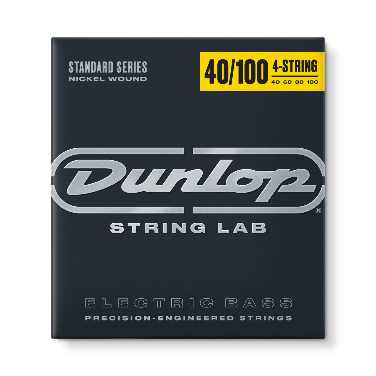 Jim Dunlop Dunlop Nickel Plated Steel Electric Bass Strings Long Scale Set - 4-String 40-100 DBN40100