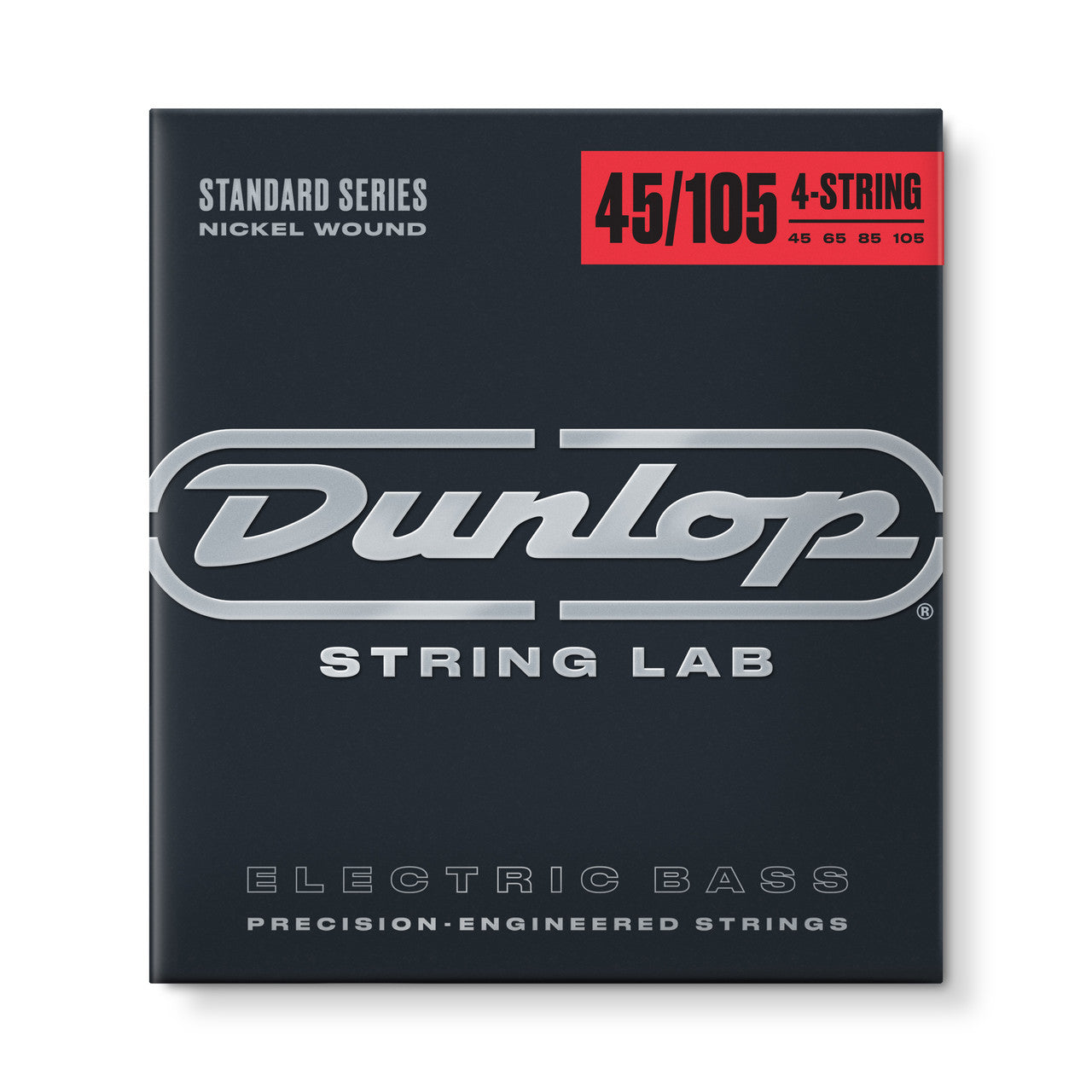 Jim Dunlop Dunlop Nickel Plated Steel Electric Bass Strings Long Scale Set - 4-String 45-105 DBN45105