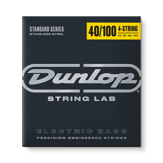 Jim Dunlop Dunlop Stainless Steel Electric Bass Strings Long Scale Set - 4-String 40-100 DBS40100