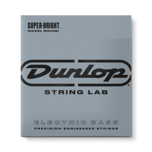 Jim Dunlop Dunlop Super Bright Nickel Plated Steel Electric Bass Strings Short Scale Set - 4-String 40-100 Light DBSBN40100S
