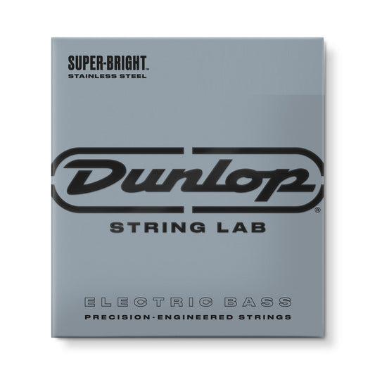 Jim Dunlop Dunlop Super Bright Stainless Steel Electric Bass Strings Medium Scale Set - 5-String 40-120 DBSBS40120M