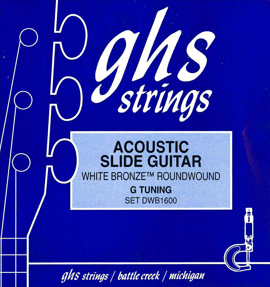 GHS Strings GHS White Bronze Resonator Guitar 06-String Set - 16-56 Regular DWB1600