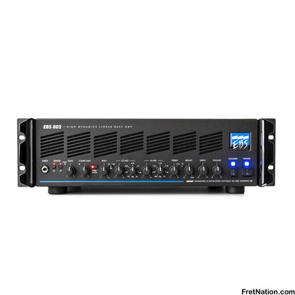EBS Sweden EBS 802 Solid-State Linear Bass Amplifier 750-Watt - EB-802