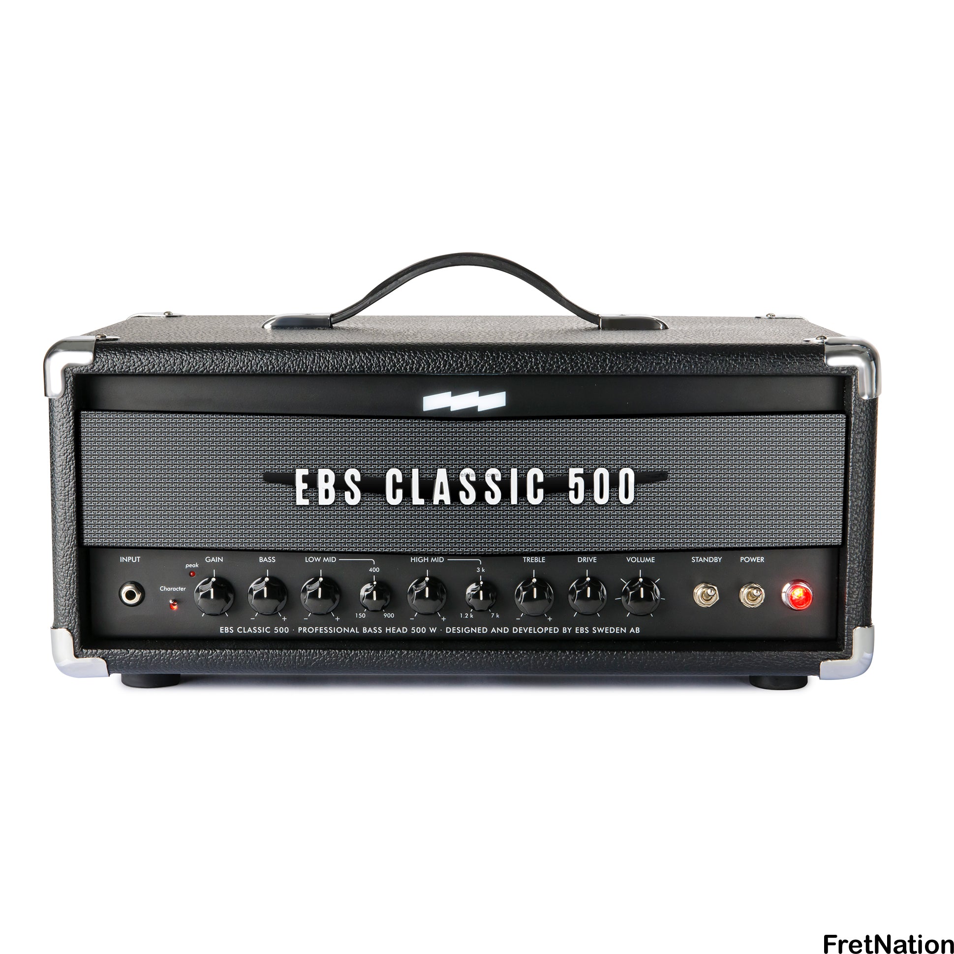 EBS Sweden EBS Classic 500 Solid-State Bass Amplifier 500-Watt - EB-CL500
