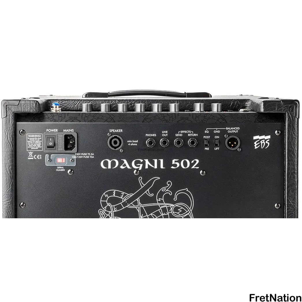 EBS Sweden EBS Magni 502 2x10" Lightweight Bass Combo 500-Watt - EB-MA502-210