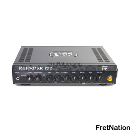 EBS Sweden EBS Reidmar 752 Bass Class D Lightweight Bass Amplifier 750-Watt - EB-RD752