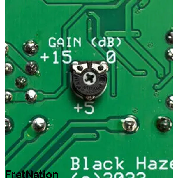 EBS Sweden EBS Black Haze 2 - Analog Overdrive / Distortion Pedal for Bass (or Guitar) - EB-BH2