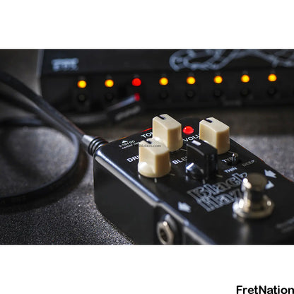 EBS Sweden EBS Black Haze 2 - Analog Overdrive / Distortion Pedal for Bass (or Guitar) - EB-BH2
