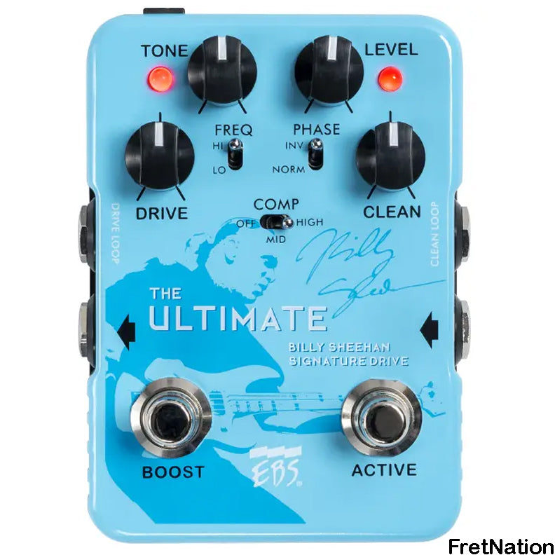 EBS Sweden EBS Billy Sheehan Ultimate Drive Pedal - EB-BSU