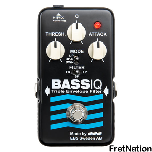 EBS Sweden EBS Blue Label BassIQ Triple Envelope Filter Pedal - EB-IQ-BL
