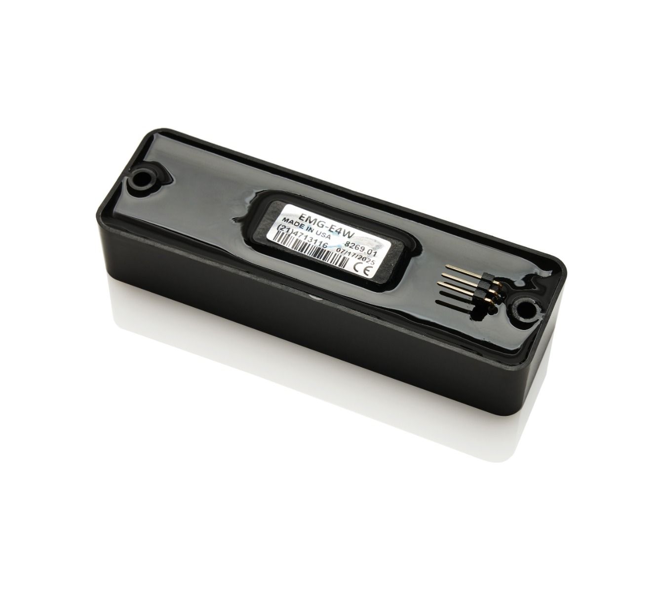 EMG EMG 4-String E-Series Soapbar Pickup Set Ceramic 3.975" x 1.25" - E4W-SET