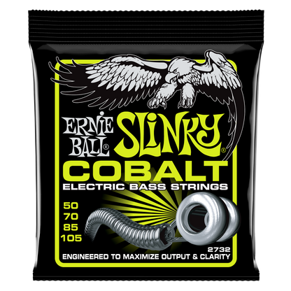 Ernie Ball Ernie Ball Slinky Cobalt Round Wound Electric Bass Strings Long Scale - 4-String 50-105 Regular Slinky 2732