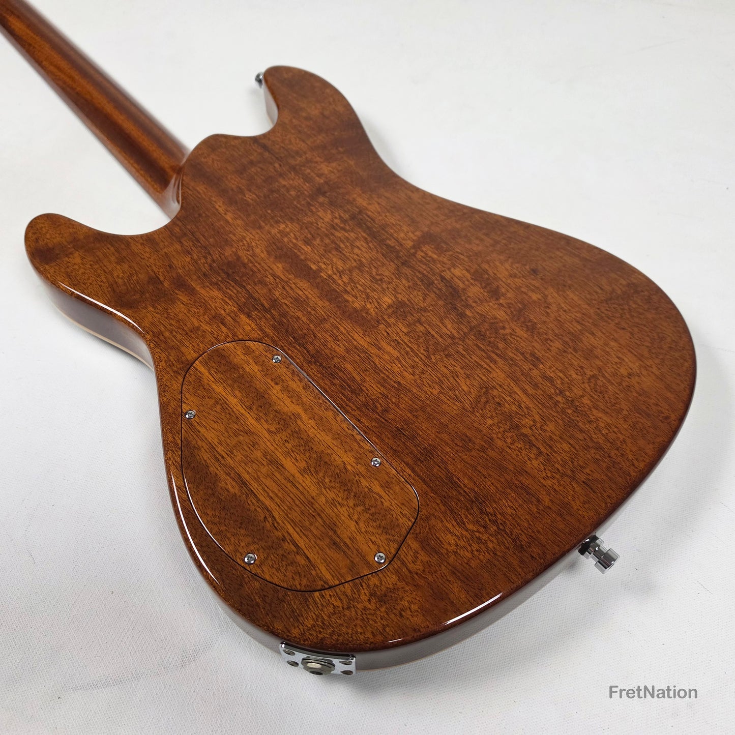 Fret Nation Framus MasterBuilt Diablo Supreme Bleached Antique Tobacco Burst High Polish - 8.56lbs J 162607-17 - Showroom Demo