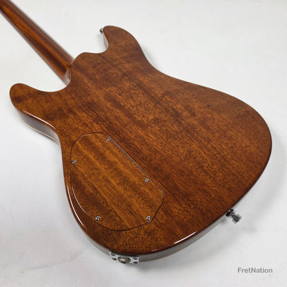Fret Nation Framus MasterBuilt Diablo Supreme Bleached Antique Tobacco Burst High Polish - 8.56lbs J 162607-17 - Showroom Demo