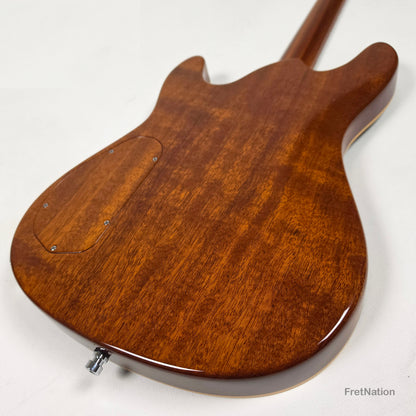 Fret Nation Framus MasterBuilt Diablo Supreme Bleached Antique Tobacco Burst High Polish - 8.56lbs J 162607-17 - Showroom Demo
