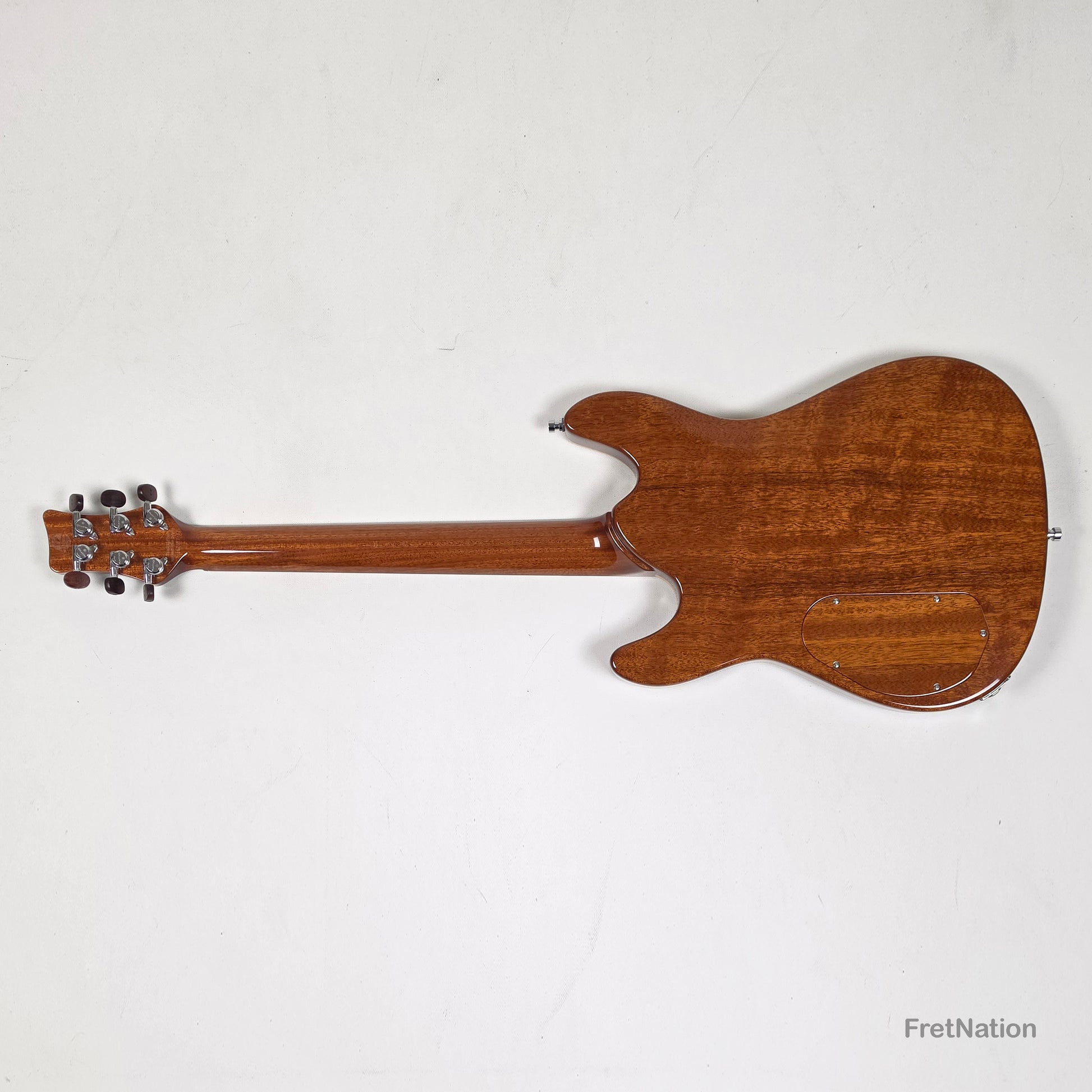 Fret Nation Framus MasterBuilt Diablo Supreme Bleached Antique Tobacco Burst High Polish - 8.56lbs J 162607-17 - Showroom Demo