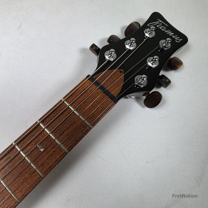 Fret Nation Framus MasterBuilt Diablo Supreme Bleached Antique Tobacco Burst High Polish - 8.56lbs J 162607-17 - Showroom Demo