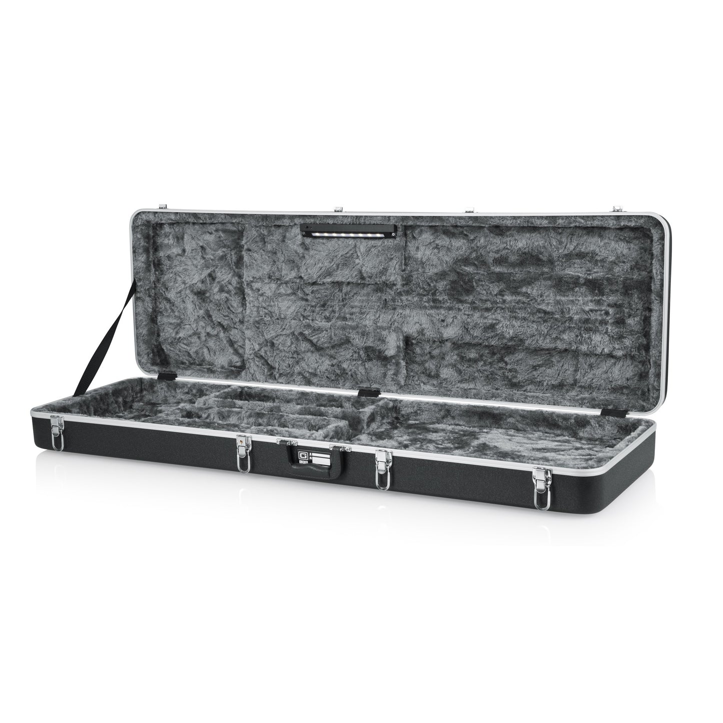 Gator Cases Gator Classic Deluxe Molded Case w/ LED Light for Electric Bass - GC-BASS-LED