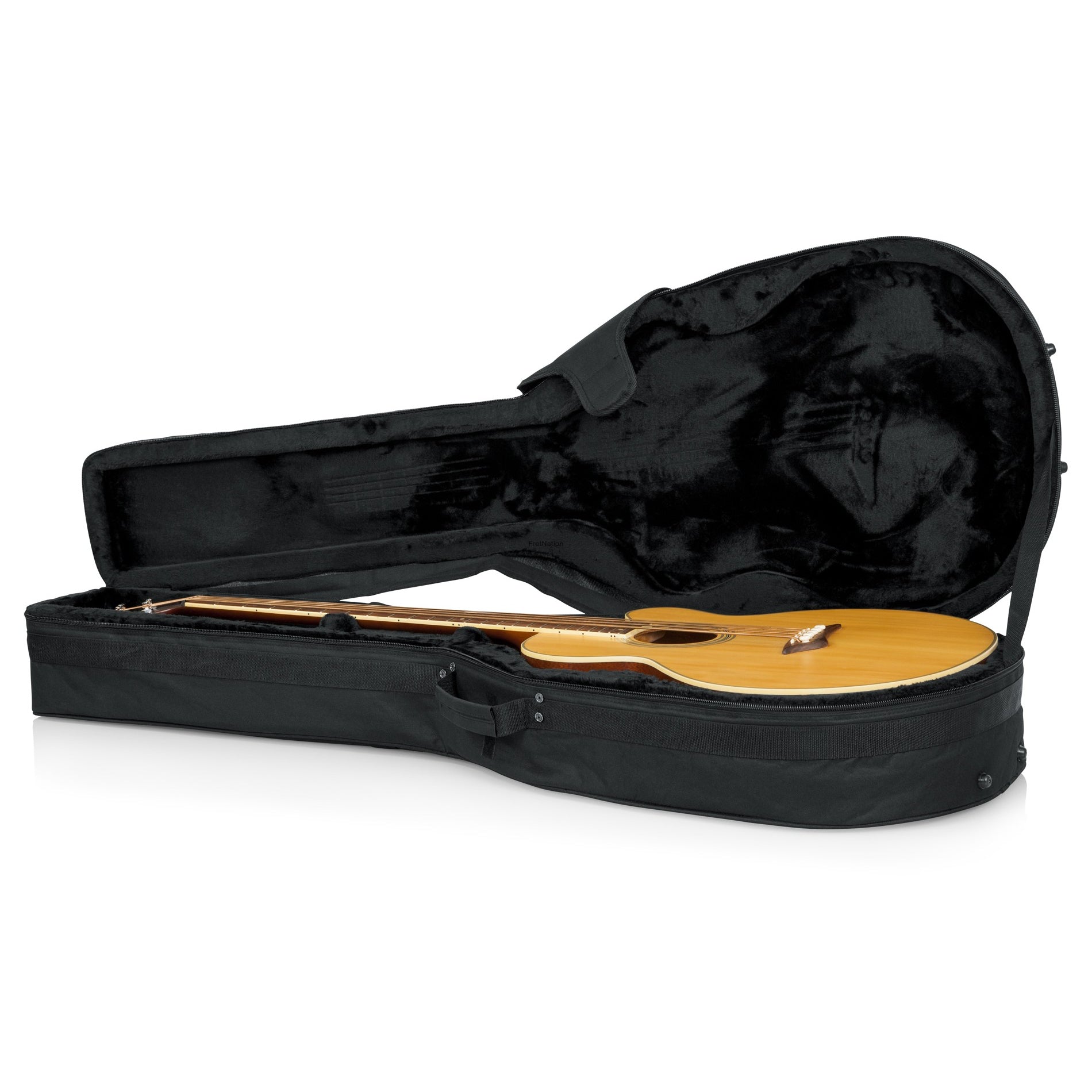 Gator Cases Gator Rigid EPS Polyfoam Lightweight Acoustic Bass Guitar Case - GL-AC-BASS