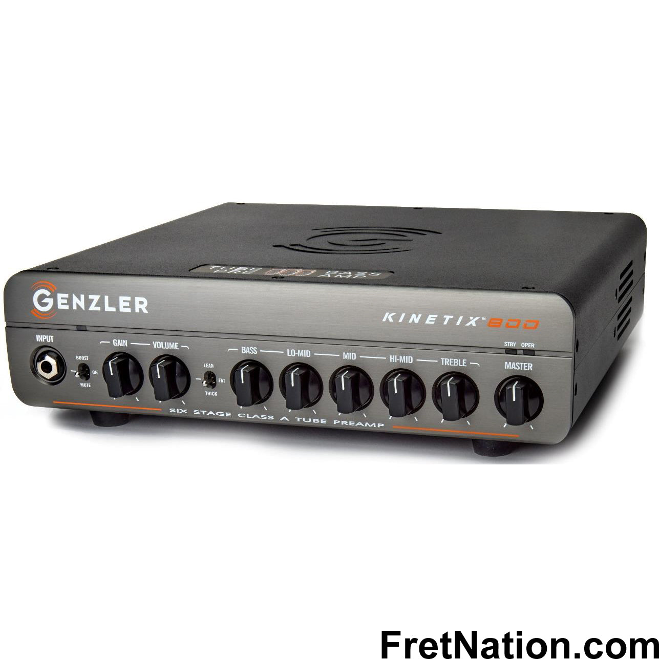 Genzler Amplification Genzler KINETIX 800 - Class A Tube Preamp w/ Class D 800watt Power - KNX-800