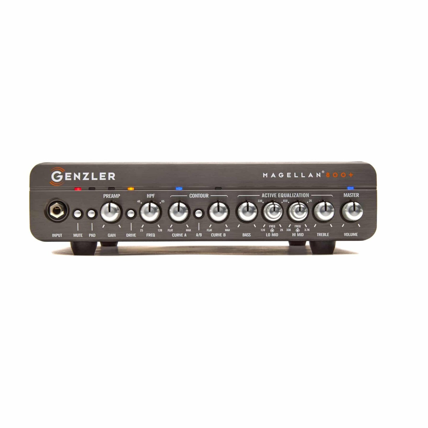 Genzler Amplification Genzler Magellan 800+ High Output 800W Dual Channel Bass Amp Head - MG-800+