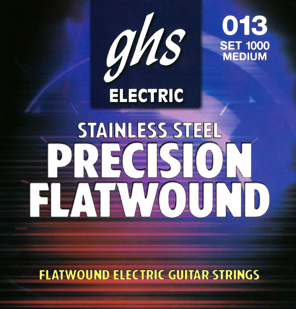 GHS Strings GHS Precision Flats Electric Guitar String Set - 13-54 Medium 1000