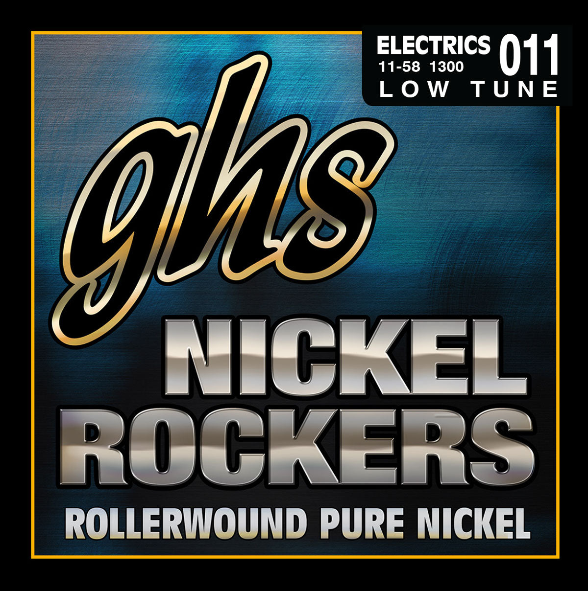 GHS Strings GHS Low Tuned Nickel Rockers Electric Guitar String Set - 11-58 Low Tuned 1300