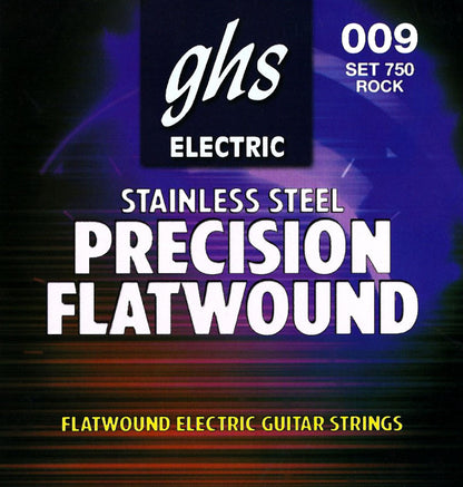 GHS Strings GHS Precision Flats Electric Guitar String Set - 09-42 Ultra Light 750