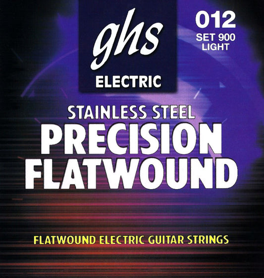 GHS Strings GHS Precision Flats Electric Guitar String Set - 12-50 Light 900