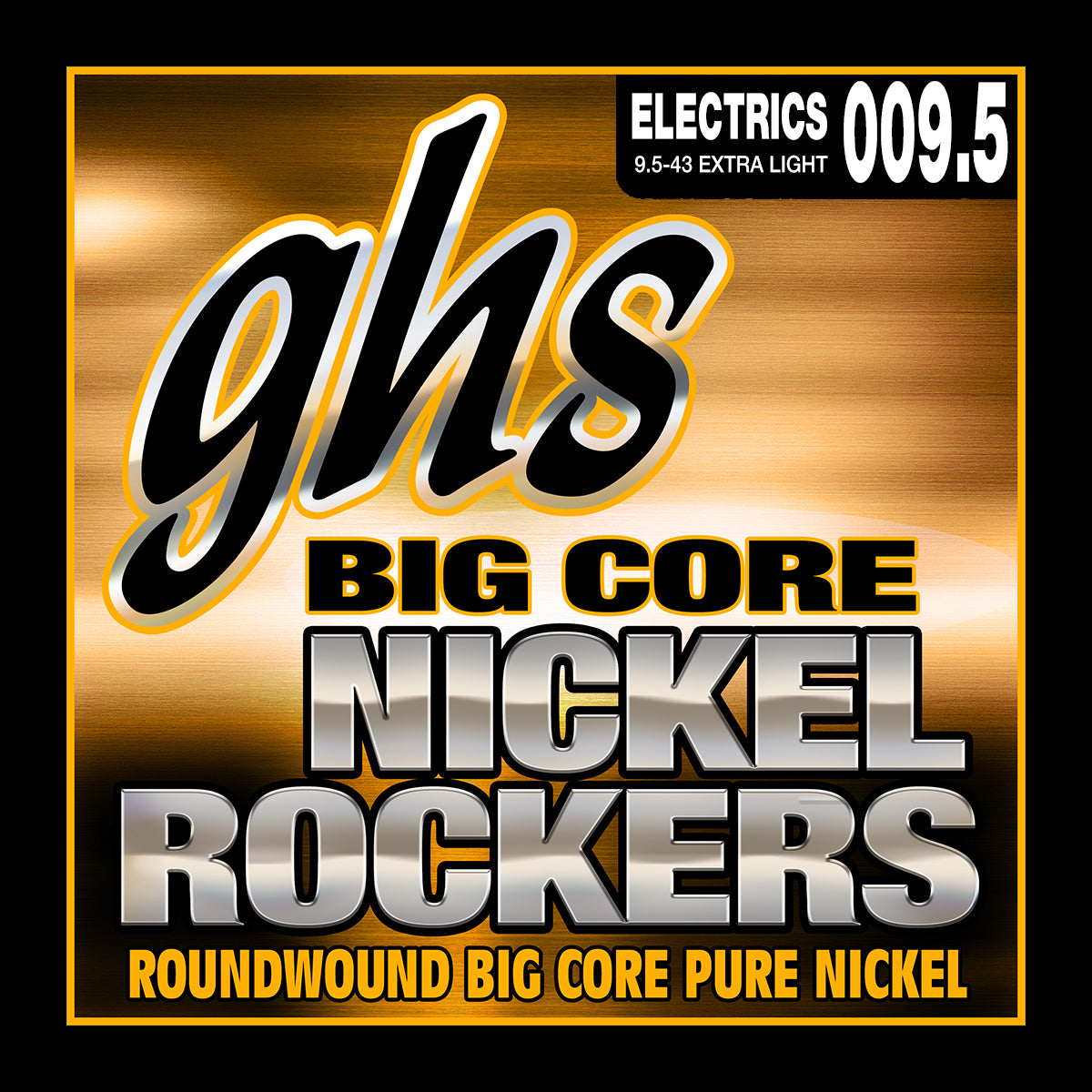 GHS Strings GHS Big Core Nickel Rockers Electric Guitar String Set - 09.5-42 Extra Light BCXL