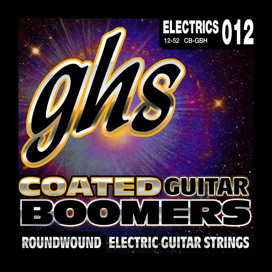 GHS Strings GHS Coated Boomers Electric Guitar String Set - 12-52 Heavy CB-GBH