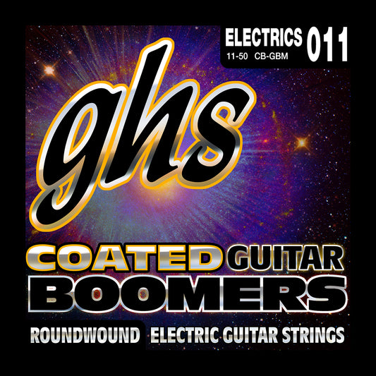 GHS Strings GHS Coated Boomers Electric Guitar String Set - 11-50 Medium CB-GBM