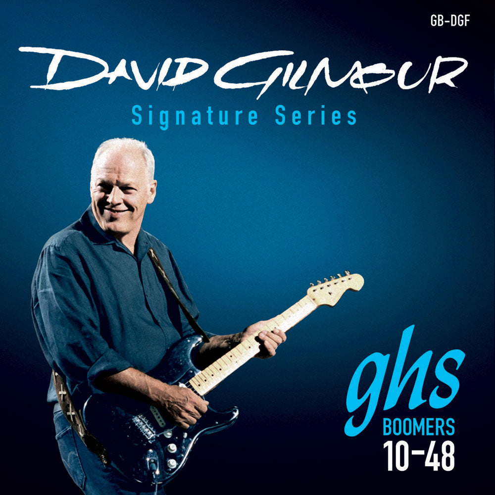GHS Strings GHS Boomers David Gilmour Signature Electric Guitar String Set - 10-48 Blue GB-DGF