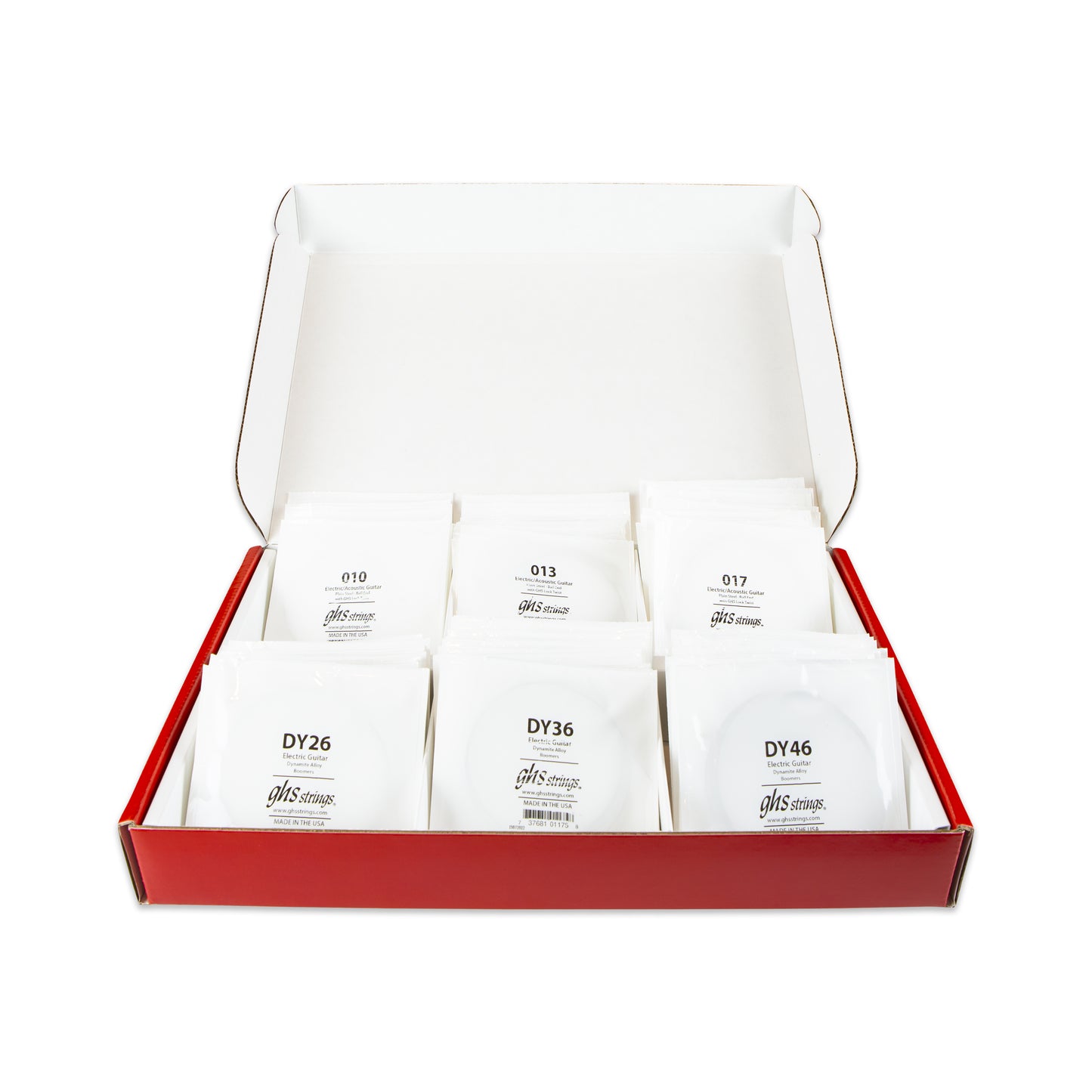 GHS Strings GHS Boomers Electric Guitar String Set 12 Pack Box - 10-46 Light GBL-12