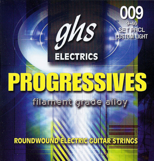 GHS Strings GHS Progressives Electric Guitar String Set - 09-46 Custom Light PRCL
