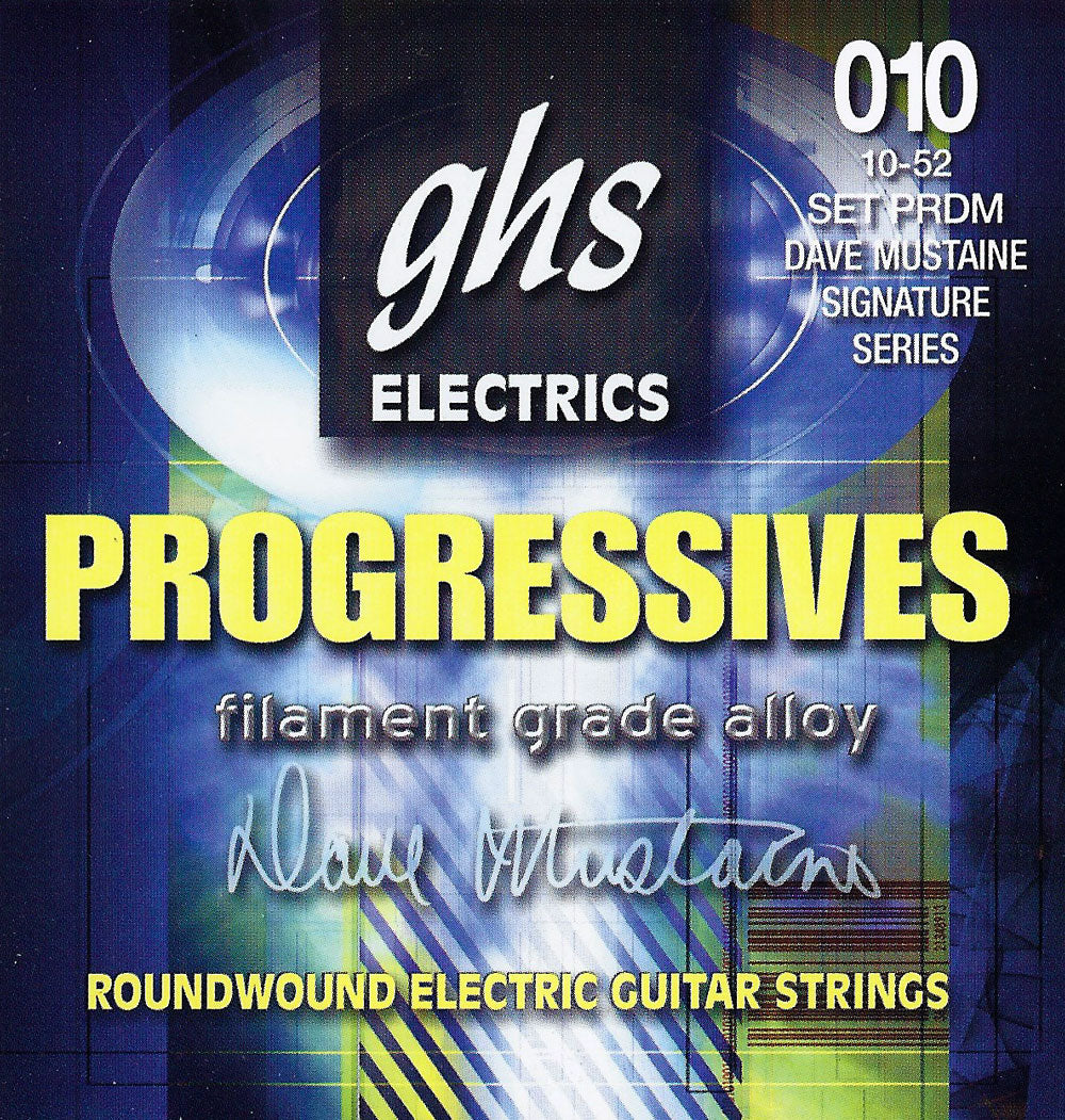 GHS Strings GHS Progressives Electric Guitar String Set - 10-52 Thin/Thick PRDM