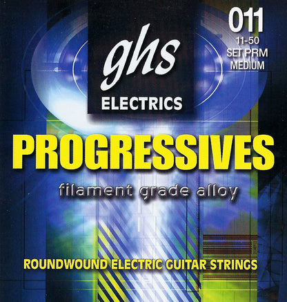 GHS Strings GHS Progressives Electric Guitar String Set - 11-50 Medium PRM