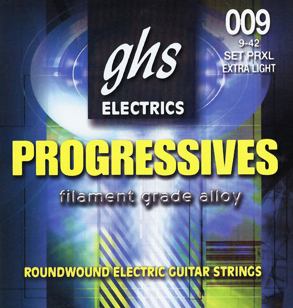 GHS Strings GHS Progressives Electric Guitar String Set - 09-42 Extra Light PRXL