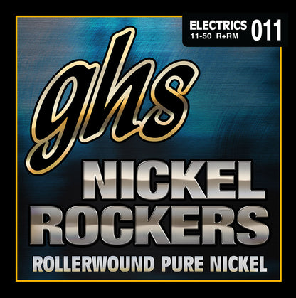 GHS Strings GHS Nickel Rockers Electric Guitar String Set - 11-50 Medium R+RM