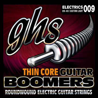 GHS Strings GHS Thin Core Boomers Electric Guitar String Set - 09-46 Custom Light TC-GBCL