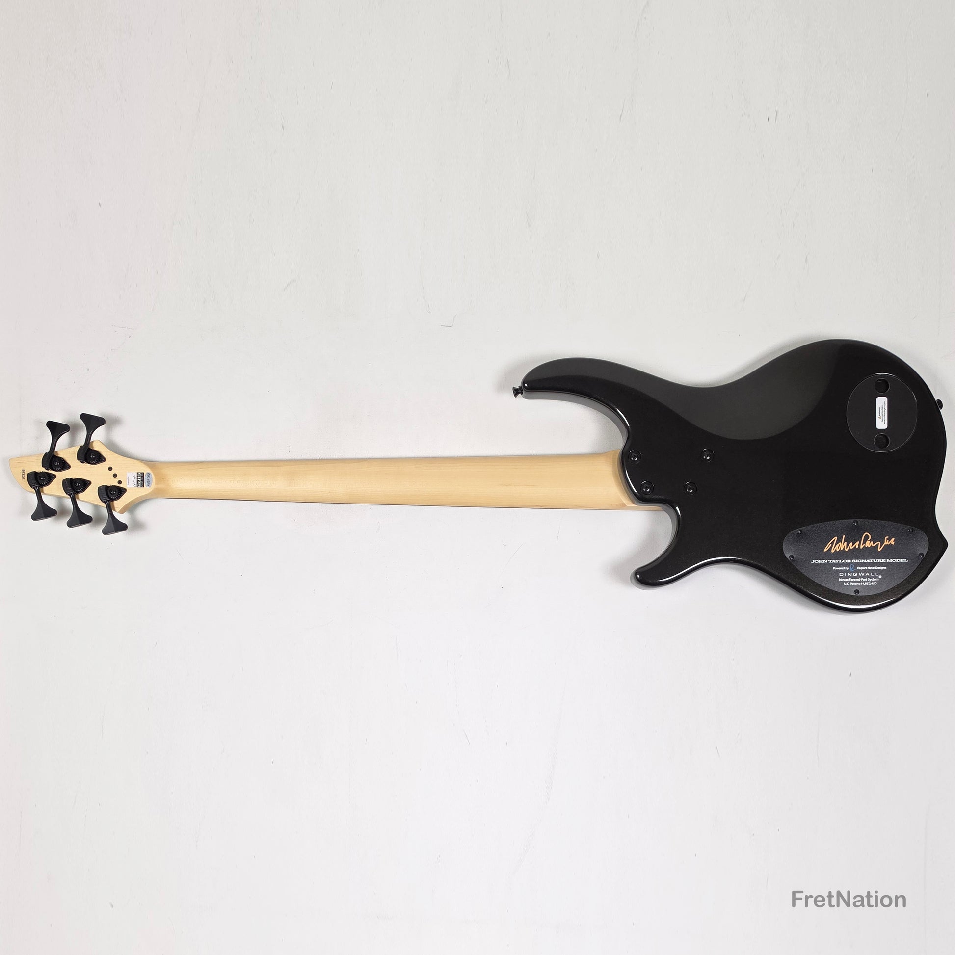 Dingwall Dingwall JT3 5-String Metallic Black Bass - 9.40lbs #20336 - JT3 5 GK M SH