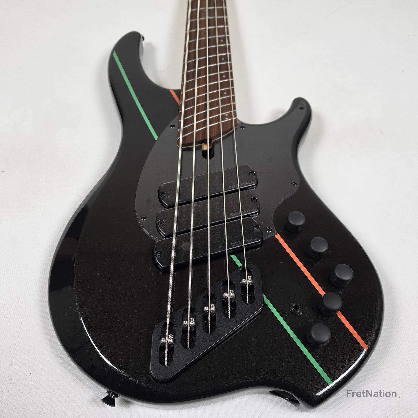 Dingwall Dingwall JT3 5-String Metallic Black Bass - 9.40lbs #20336 - JT3 5 GK M SH